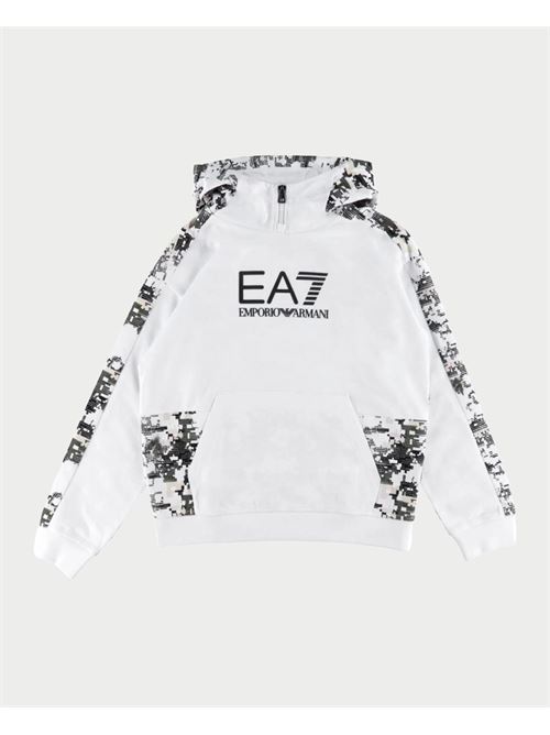 Sweat enfant EA7 à capuche EMPORIO ARMANI EA7 | 6DBM59-BJ05Z2107